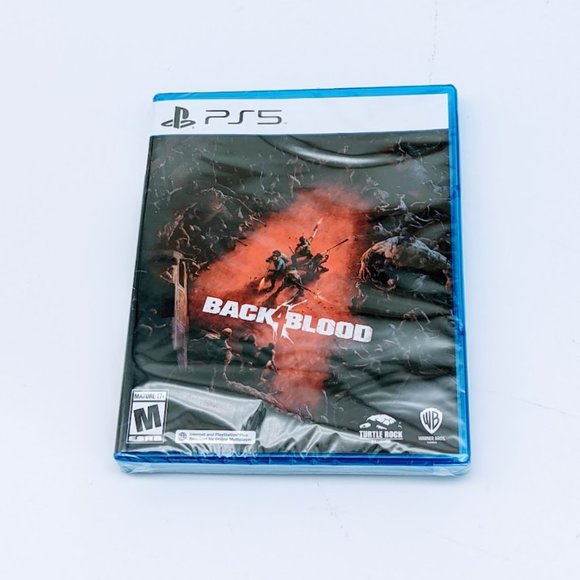 Back 4 Blood PS5 Video Game Sony PlayStation 5 2021 Warner Bros Turtl New Sealed